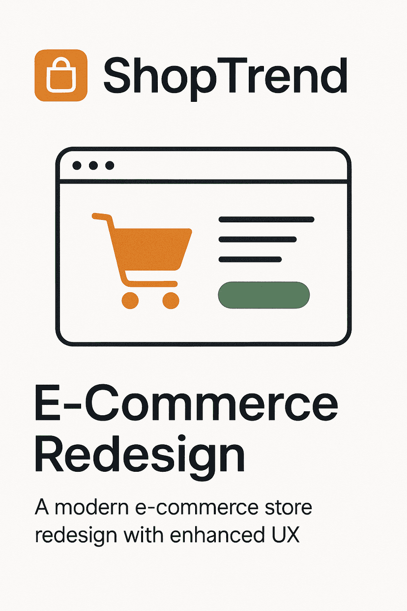 ShopTrend – E-commerce Redesign