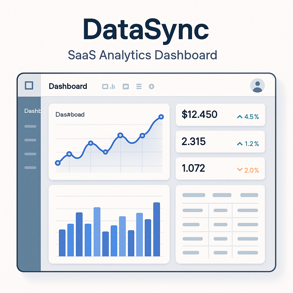 DataSync – SaaS Analytics Dashboard
